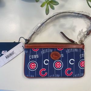 Cubs themed Wristlet!